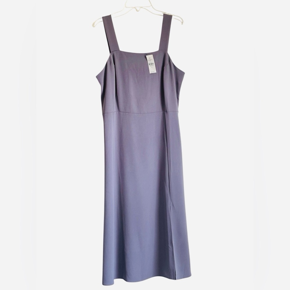 Loft Dusty Purple Midi Sundress NWT Size 4 ($79.95) Retail Beautiful